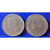 Vendo 2 monedas NO COPY (higienizadas) de 5 pesetas de 1975 con una sola estrella. * 79 (Níquel)