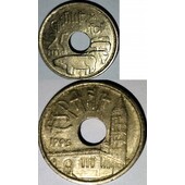 Moneda 25 pesetas año 1995 España