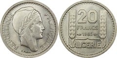 20 francs (Ocupación Francesa)