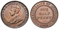 1/2 penny (George V)