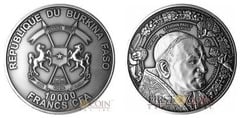 10000 francs CFA (Canonización Juan Pablo II)