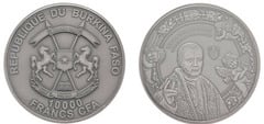 10000 francs CFA (Centenario de la muerte de San Pío X)