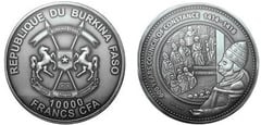 10000 francs CFA (600 aniversario del Concilio de Constanza)