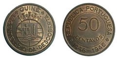 50 centavos (Guinea Portuguesa - 500 aniversario del Descubrimiento)