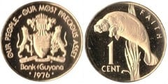 1 cent (10 Aniversario de la Independencia)