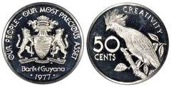 50 cents (10 Aniversario de la Independencia)