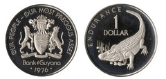 1 dollar (10º Aniversario de la Independencia)