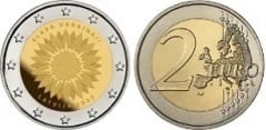 2 euro (Gloria a Ucrania)