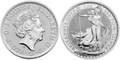 2 pounds (Britannia - Elizabeth II)