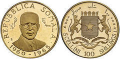 100 shillings (100 scellini)