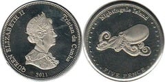 5 pence (Pulpo-Isla Nightingale)