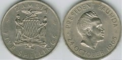5 shillings (Aniversario de la Independencia)