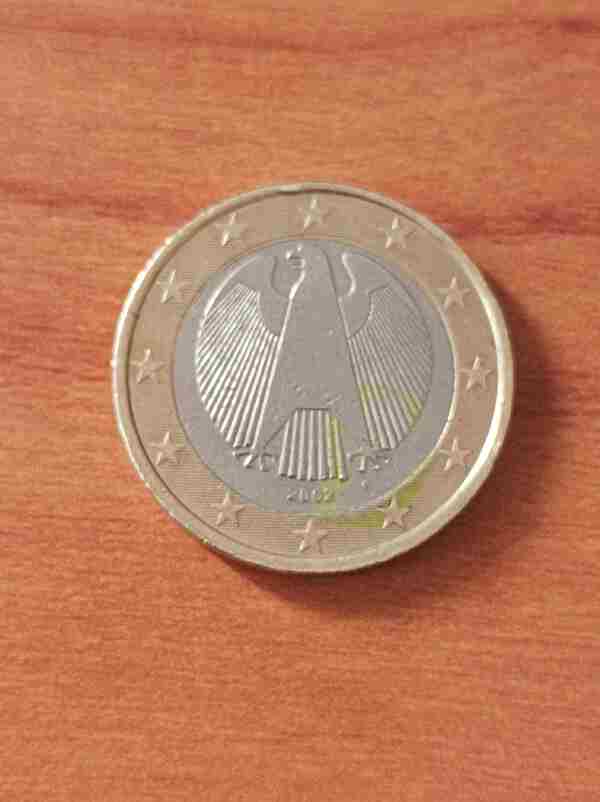 Moneda de 1 euro Alemania 2002 G