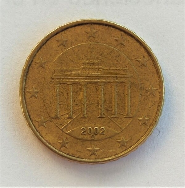 Alemania 10 cms. de euro 2002