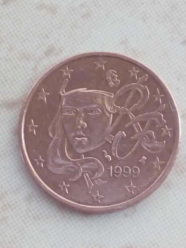 5 céntimos de euro 1999