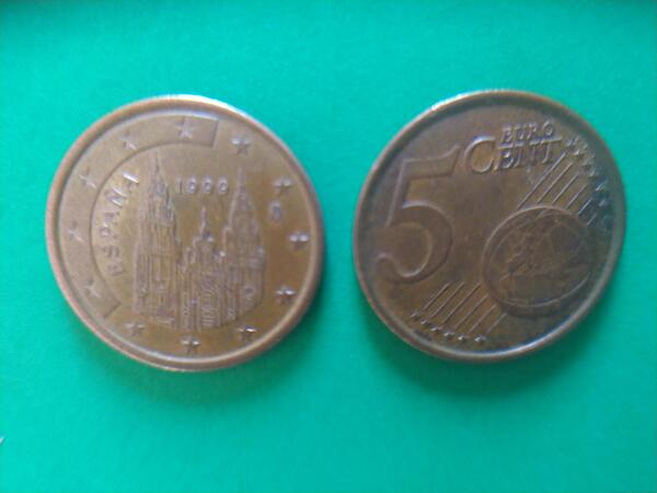 5 Céntimos España 1999
