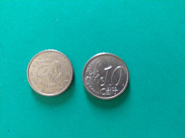 10 centimos España 1999