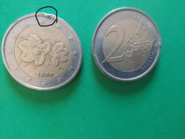 2 Euros Finlandia 1999