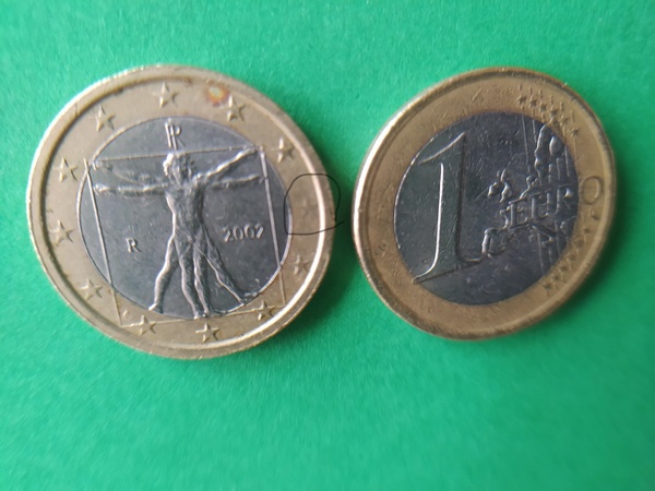 1 Euro Italia 2002 error