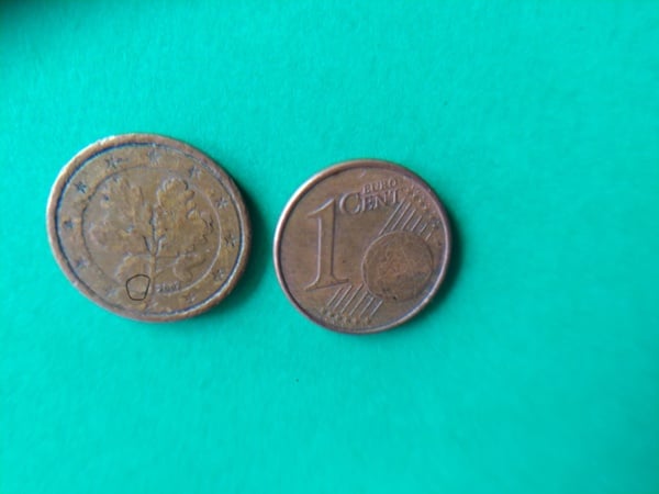 1 centimo Alemania 2002 error