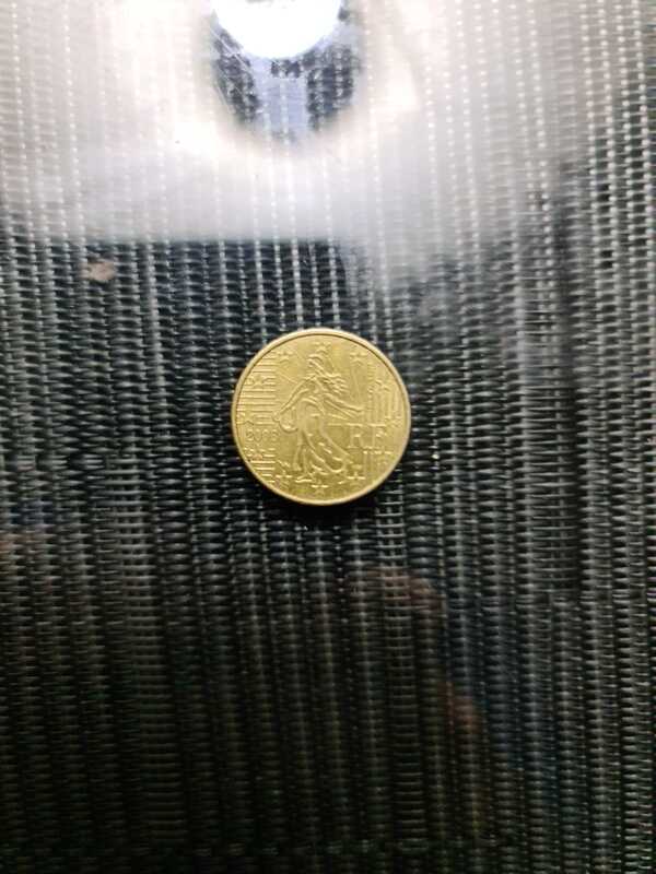 Moneda 10 céntimo francia