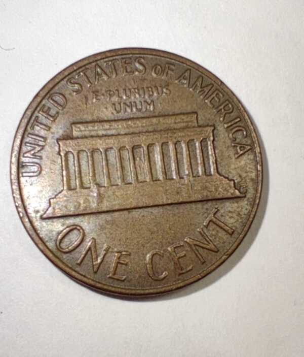 Moneda un céntimo de EEUU de 1.976