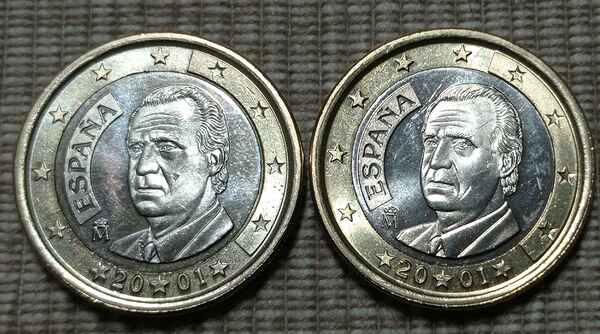 1 € año 2001