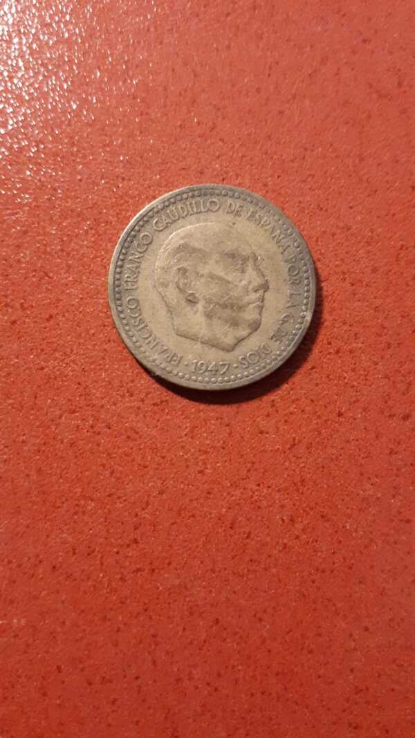 moneda peseta año 1947