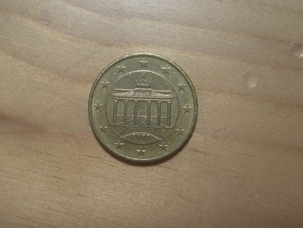 Moneda 10 céntimos Alemania 2002