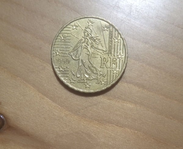Moneda 10 céntimos Francia 1999