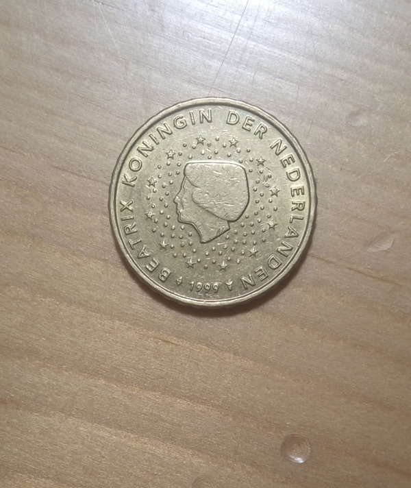 Moneda 10 céntimos Países Bajos 1999