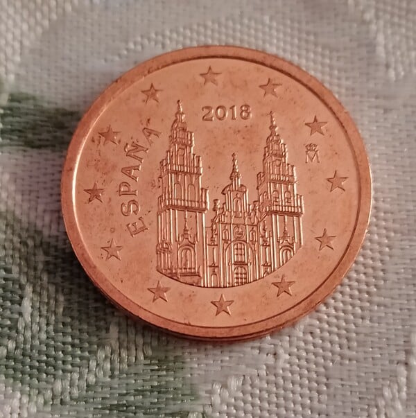 2 céntimos de euro 2018