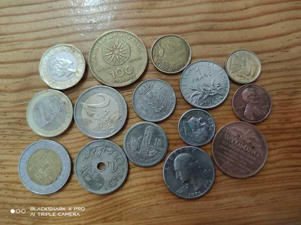 Monedas varias