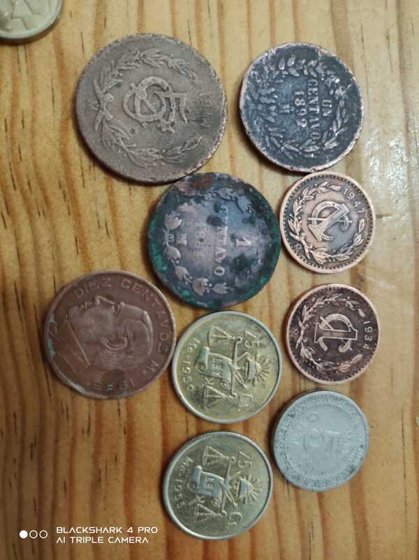 Monedas varias