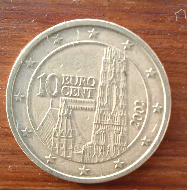 Moneda 10 céntimos Austria