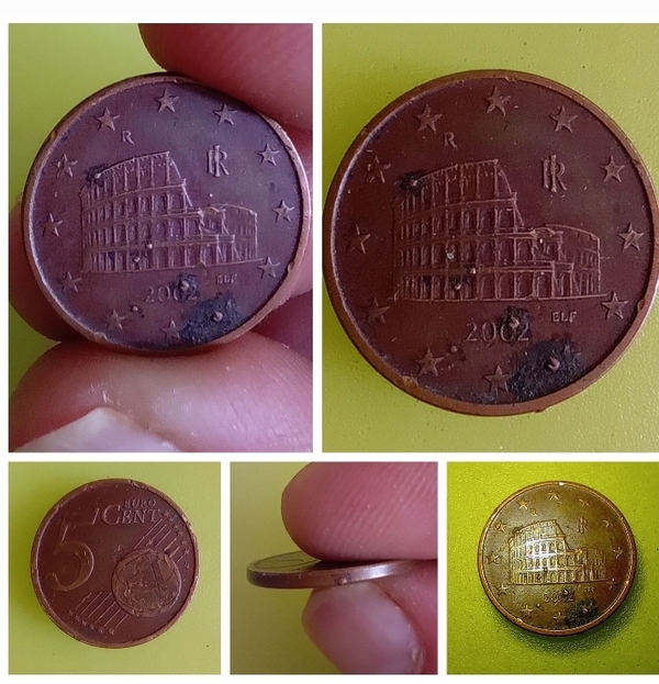 5 Euro Cent Italia 2002