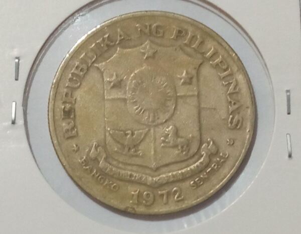 Moneda Filipina 1 piso 1972