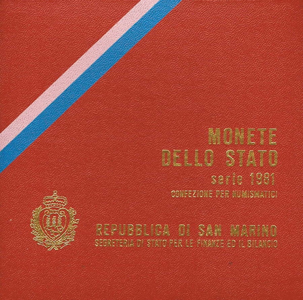 J0037# San Marino 1981. Emisión de Monedas Anual (BU) WCC#MS18