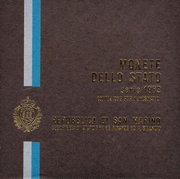J0039# San Marino 1983. Emisión de Monedas Anual (BU) WCC#MS24