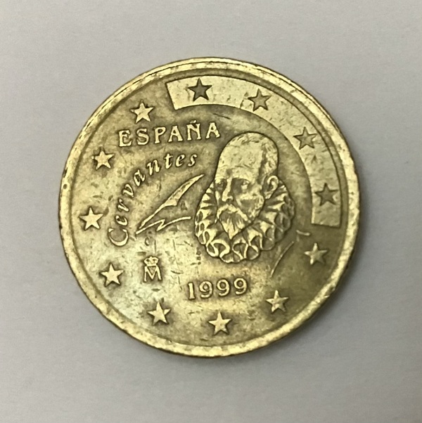 Moneda 50 céntimos 1999 España