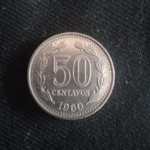 50 centavos 1960 argentina