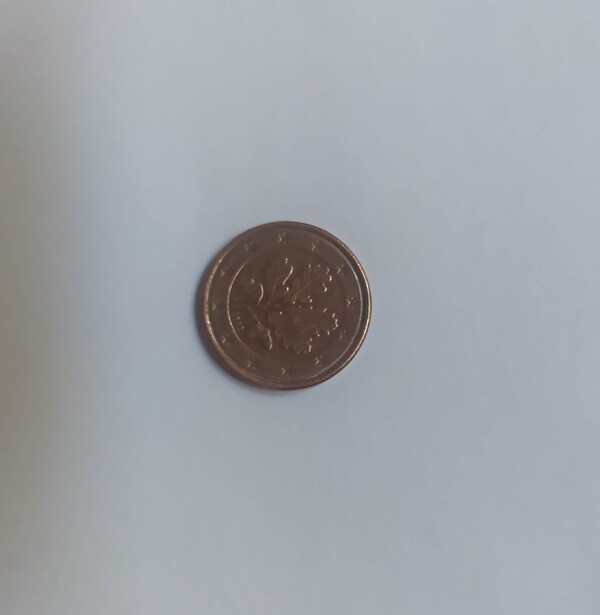 1 céntimo alemán hoja arbol del 2002