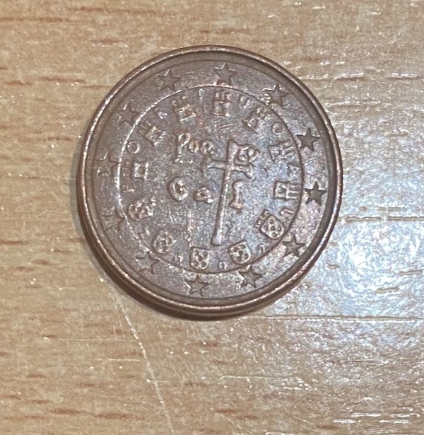1 euro cent portugal 2002