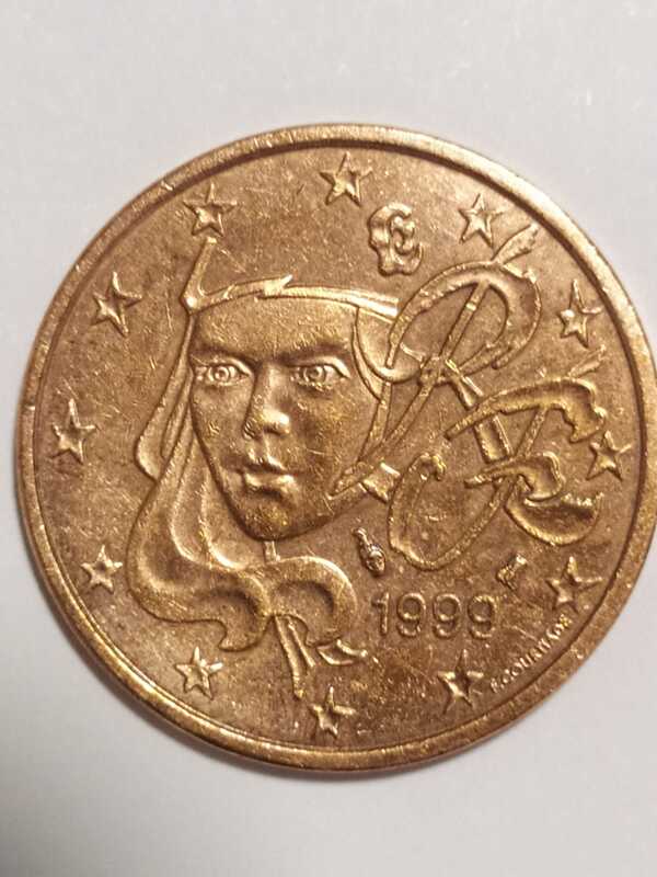 Moneda de 5 Céntimo de Francia