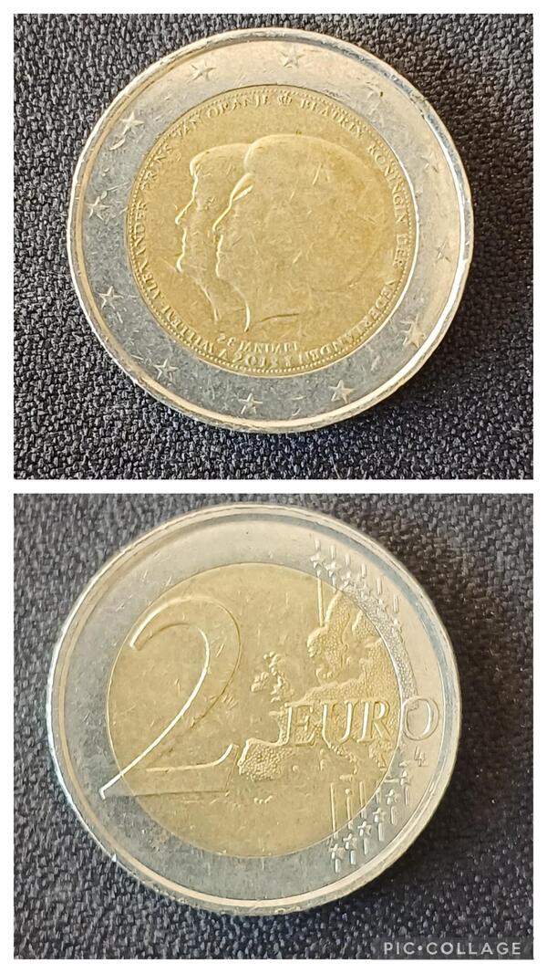 2 euros Holanda 2013 conmemorativa