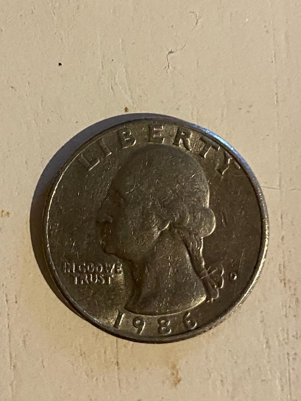 1/4 dollar (Washington)