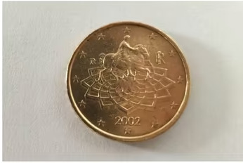 50 céntimos de euro Italia 2002