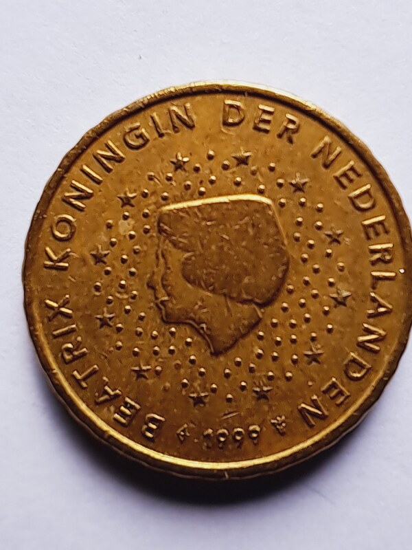 10 céntimos Países Bajos 1999