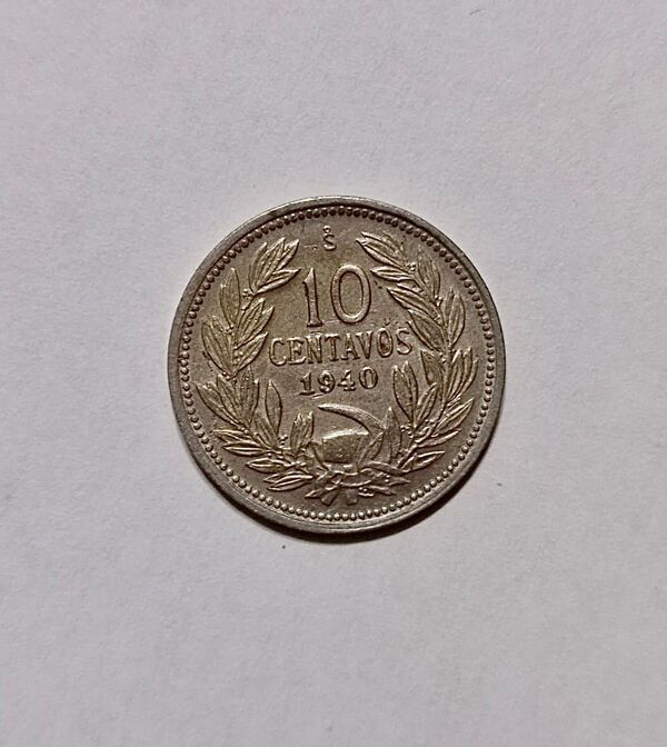 10 Centavos chilenos 1940