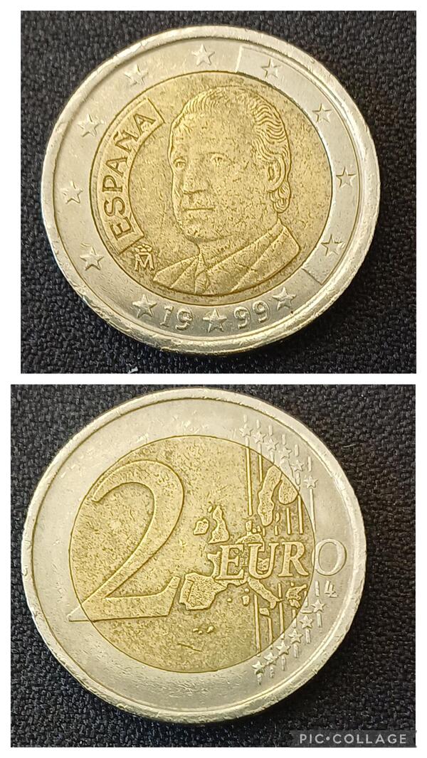 2 euros España 1999